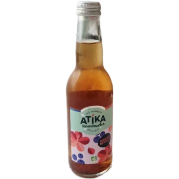 ATIKA Kombucha — Hibiscus Myrtille