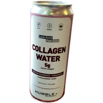 HUMBLE+ Collagen Water — Framboise-Gingembre
